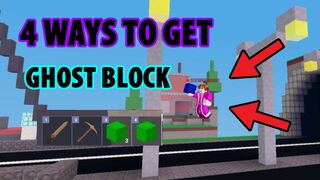 4 Ways to get GHOST BLOCK - Works in Public Games (Roblox Bedwars)