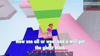 4 Ways to get GHOST BLOCK - Works in Public Games (Roblox Bedwars)