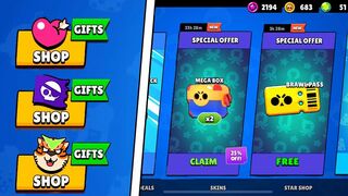 LUCKY?! - BEST BT21 GIFTS + Brawl Stars Free Gifts