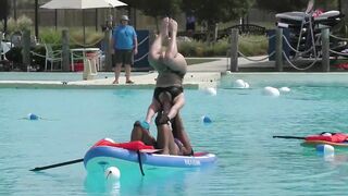 Texas Fil-Am teaches paddleboard yoga | TFC News Texas, USA