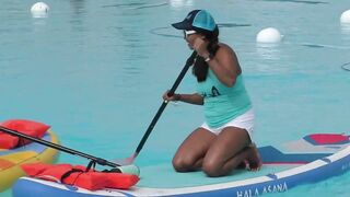 Texas Fil-Am teaches paddleboard yoga | TFC News Texas, USA