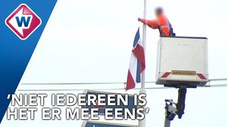 Bedreigingen om weghalen protestvlaggen boeren - OMROEP WEST