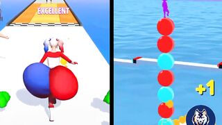 Twerk Race Vs Stack Rider gameplay walkthrough Android Free Upload Mobile games QF19BXA