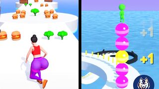 Twerk Race Vs Stack Rider gameplay walkthrough Android Free Upload Mobile games QF19BXA