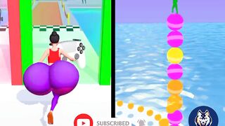 Twerk Race Vs Stack Rider gameplay walkthrough Android Free Upload Mobile games QF19BXA