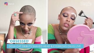 Doja Cat Shaves Her Head and Eyebrows on Instagram Live: "I Don't Like Having Hair" | PEOPLE