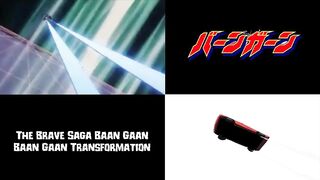 MEGAS XLR Combination Comparison (Mecha anime homage/reference showcase)