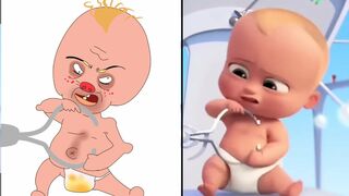 Funny Boss Baby Drawing Meme | Savage Love Song | The Baby Boss Meme