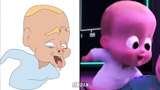 Funny Boss Baby Drawing Meme | Savage Love Song | The Baby Boss Meme