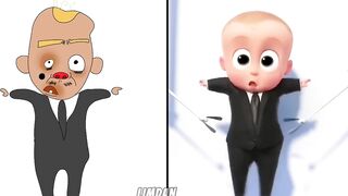 Funny Boss Baby Drawing Meme | Savage Love Song | The Baby Boss Meme