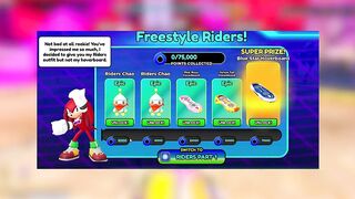 *All New* Freestyle Riders Hoverboard Mounts, Jumps, Tricks, and Skin! (Sonic Speed Simulator)