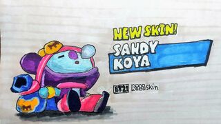 Buying BT21 Sandy Koya but in REAL LIFE - Brawl Stars #brawlstars #inspirationbs