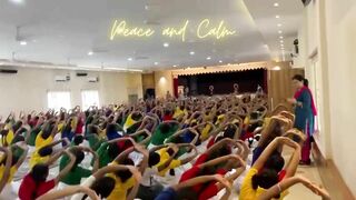 Focus On Fitness with Yoga and Aerobics - St. Joseph's Convent School, Rourkela