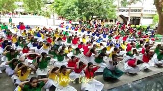 Focus On Fitness with Yoga and Aerobics - St. Joseph's Convent School, Rourkela