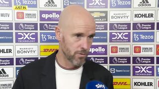 "I'm not satisfied, totally not" | Erik ten Hag reacts to his first Man Utd loss of the season!