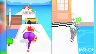 twerk race NOOB vs Pro vs Hacker android iOS All Level Gameplay