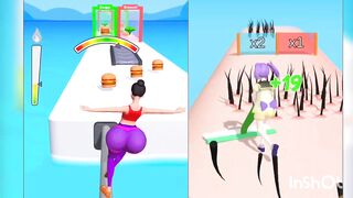 twerk race NOOB vs Pro vs Hacker android iOS All Level Gameplay