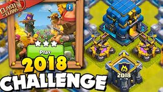 Easily 3 Star the 2018 Challenge (Clash of Clans)