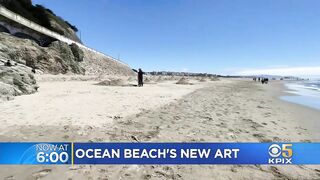 Sand artist digs up ephemeral masterpiece at Ocean Beach