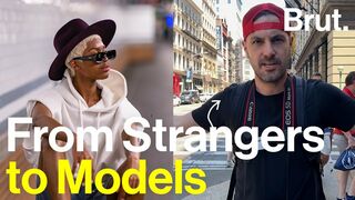 He Turns Complete Strangers into Models