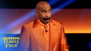 Steve Harvey boycotts Celebrity Family Feud!