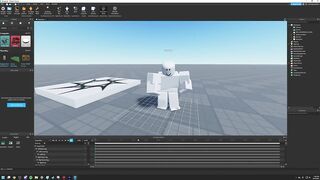 i used my body to animate in roblox..