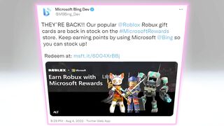 GET FREE ROBUX FROM ROBLOX *100% WORKS*✔️