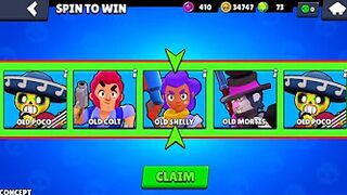 ????WTF? IS THIS THE WHEEL WITH THE OLD BRAWLERS IN BRAWL STARS??????? (concept)