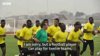 'I challenge them to try to not recruit African players' BBC Africa