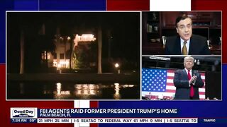 FBI agents raid former president Trump's home in Palm Beach, FL | FOX 13 Seattle