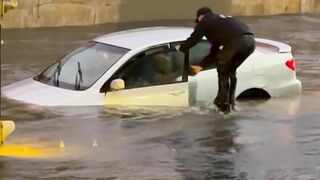 Severe storms cause sewage overflow at Cleveland's Edgewater Beach