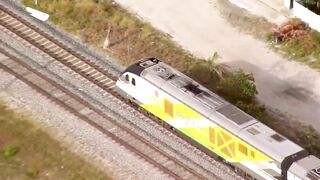 Chopper 5 above fatal Brightline crash in Lake Worth Beach