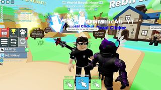 I GOT FREE SECRET PETS in Clicker Simulator (Roblox)