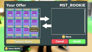 INSANE TRADES! I GOT 20K+ TOKENS In Just 1 TRADE! Clicker Simulator Roblox