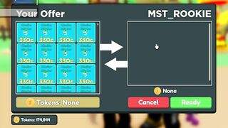 INSANE TRADES! I GOT 20K+ TOKENS In Just 1 TRADE! Clicker Simulator Roblox