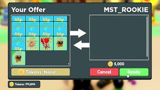 INSANE TRADES! I GOT 20K+ TOKENS In Just 1 TRADE! Clicker Simulator Roblox