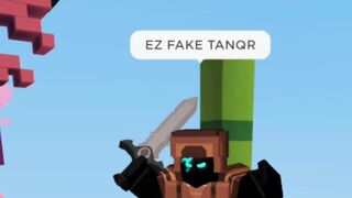 TANQR sent me a party invite In (Roblox Bedwars)