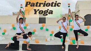 Patriotic Musical Yoga | देशभक्ति योग नृत्य | Fitness & Rhythm