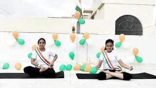 Patriotic Musical Yoga | देशभक्ति योग नृत्य | Fitness & Rhythm