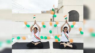 Patriotic Musical Yoga | देशभक्ति योग नृत्य | Fitness & Rhythm