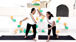 Patriotic Musical Yoga | देशभक्ति योग नृत्य | Fitness & Rhythm