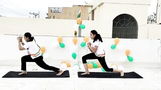 Patriotic Musical Yoga | देशभक्ति योग नृत्य | Fitness & Rhythm