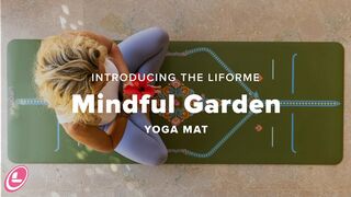 Liforme Mindful Garden Yoga Mat - Cultivate your Inner Garden