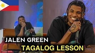 Jalen Green TAGALOG Challenge ????????????