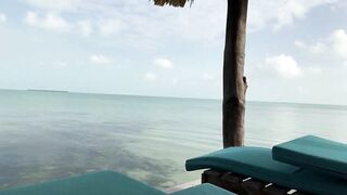 Coffee with a View at Casanova Cabanas at Secret Beach