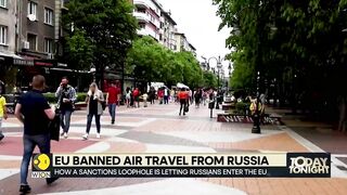 Russian tourists visiting Europe by road after the EU banned air travel from Russia | WION