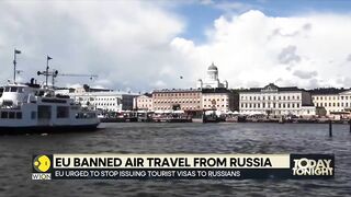 Russian tourists visiting Europe by road after the EU banned air travel from Russia | WION