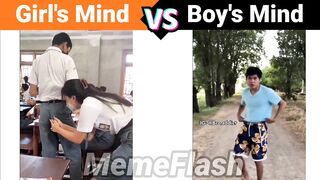 What's Inside Their Mind, Girl's Mind ???? Boy's Mind Funny video ???? | !! Dark memes