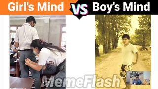 What's Inside Their Mind, Girl's Mind ???? Boy's Mind Funny video ???? | !! Dark memes