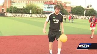 Jack Harlow and Master P turn out for celebrity kickball game